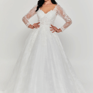 Long Sleeve Maxi Lace Wedding Dress